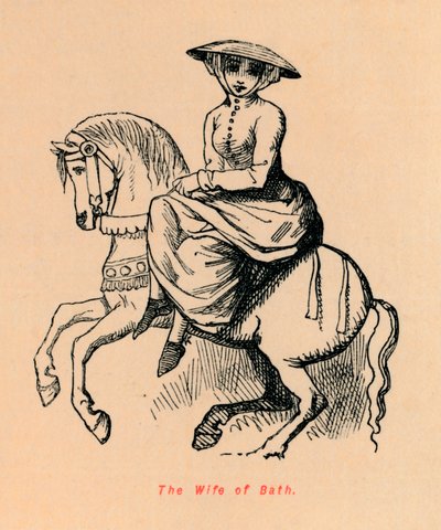 The Wife of Bath by John Leech