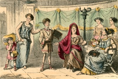 The Mother of the Gracchi by John Leech