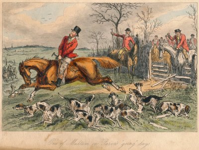 One of Multum in Parvos Going Days by John Leech and Hablot Knight Browne