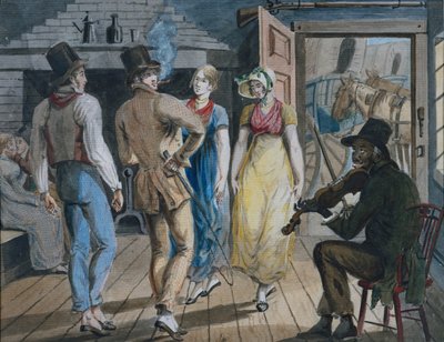 Merrymaking at a Wayside Inn by John Lewis Krimmel