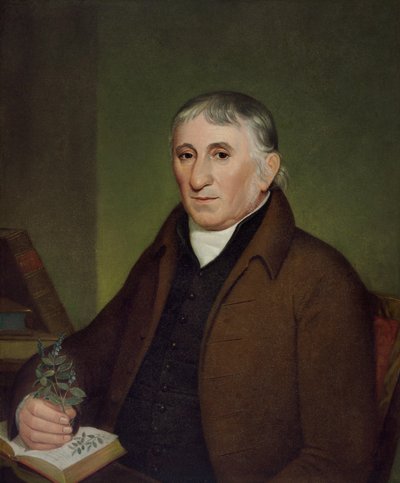 Portrait of Jacob Ritter, Sr., The Botanist by John Lewis Krimmel