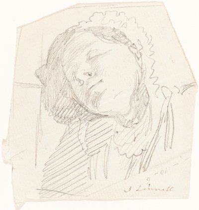A Woman Resting by John Linnell