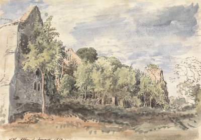 Netley Abbey by John Linnell