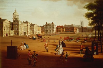 The 2nd Footguards (Coldstream) on Parade at Horse Guards