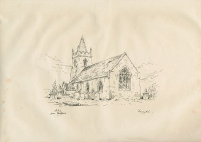 Acton Trussell Church by John Louis Petit