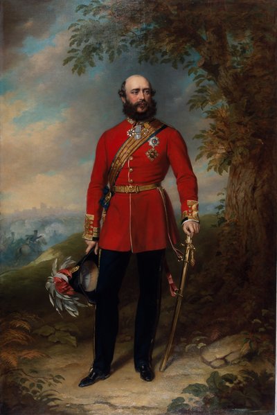 Field Marshal HRH George William Frederick Charles, 2nd Duke of Cambridge, 1862 circa by John Lucas