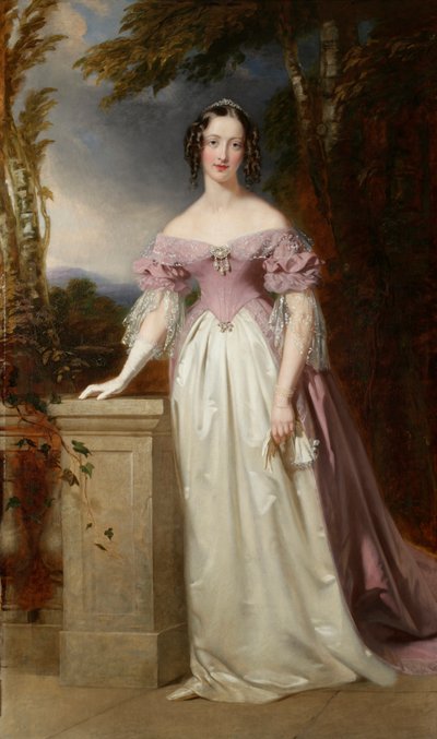 Portrait of Blanche Georgiana Howard, Countess of Burlington by John Lucas