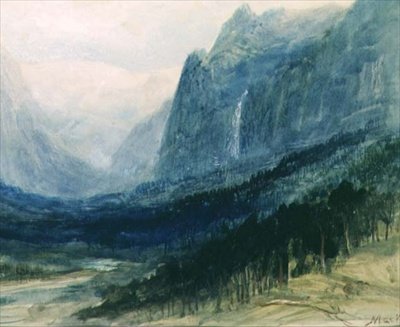 Yosemite Valley, California by John MacWhirter