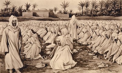 Mohammedans at prayer by John Macfarlane