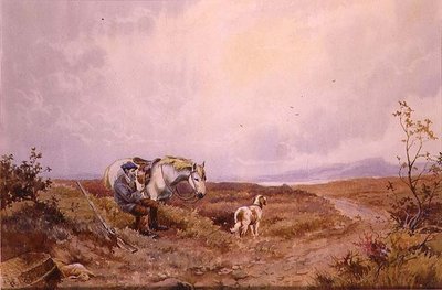 Resting after the Shoot by John Maclaren Barclay