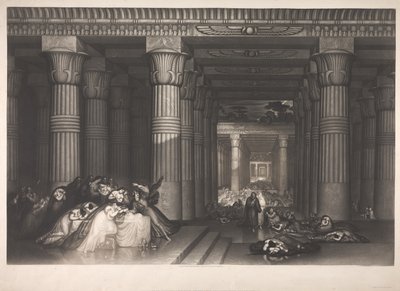 Death of the First Born by John Martin