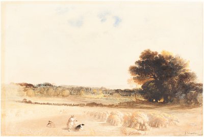 Gleaners in the Wheat Field by John Martin