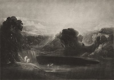 Paradise--Adam and Eve--the Morning Hymn by John Martin