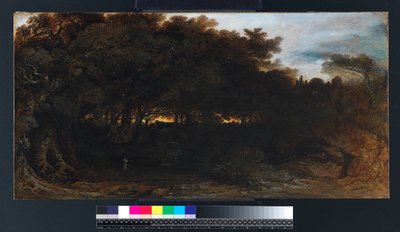 Twilight in the Woodlands by John Martin