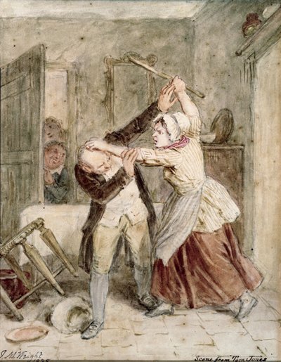 A Scene from Tom Jones by John Massey Wright