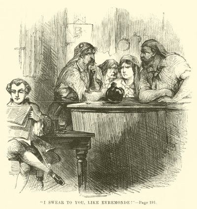 Illustration for A Tale of Two Cities by Charles Dickens by John McLenan