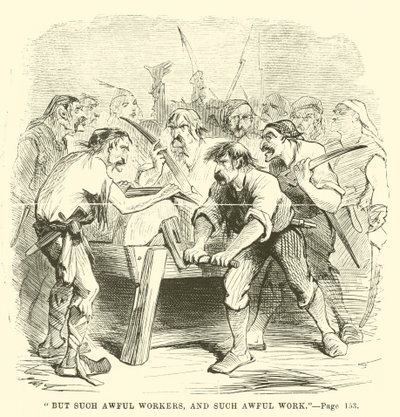 Illustration for A Tale of Two Cities by Charles Dickens by John McLenan