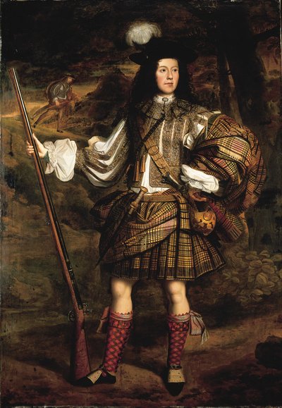 A Highland Chieftain: Portrait of Lord Mungo Murray by John Michael Wright