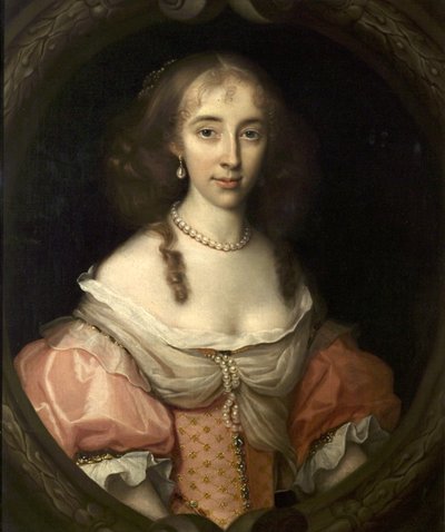 Magdalen Aston, Lady Burdett by John Michael Wright