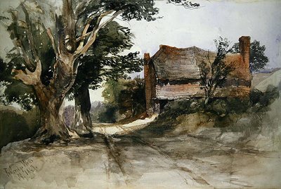 An Old Cottage at Tunbridge Wells by John Middleton