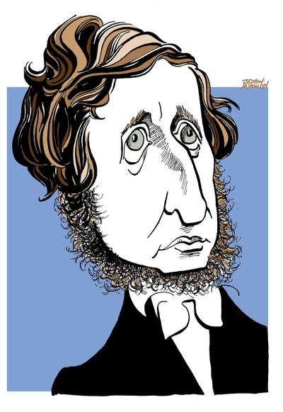 Henry David Thoreau by John Minnion