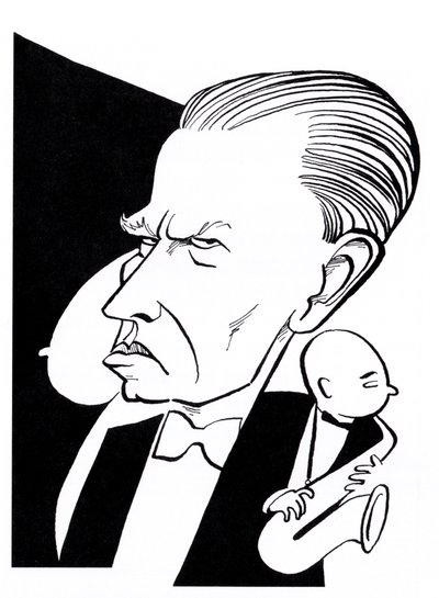 Otto Dix, caricature by John Minnion