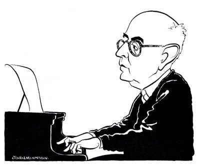 Theodor Ludwig Wiesengrund Adorno by John Minnion