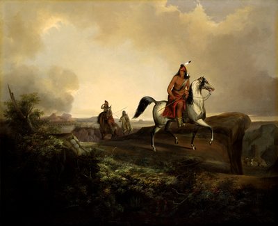 Black Knife, an Apache Warrior, 1846 by John Mix Stanley