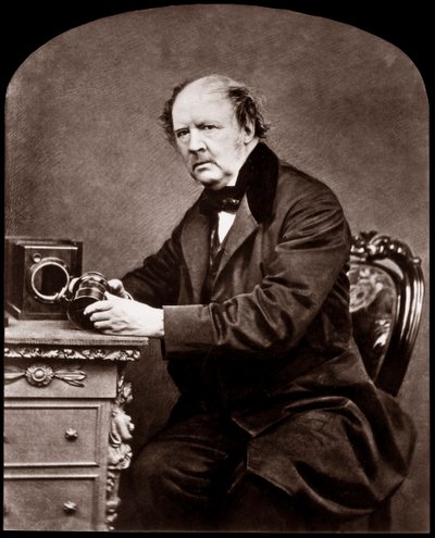 Portrait of William Henry Fox Talbot by John Moffat