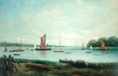Morning on an East coast River by John Moore