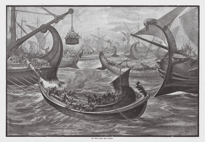 An Old Time Sea Fight by John Moyr Smith