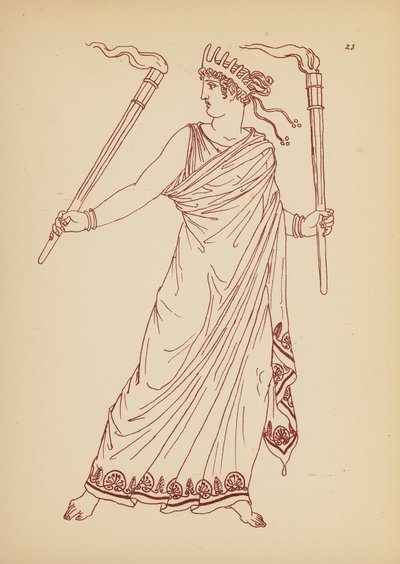 Ancient Greek Female Costume by John Moyr Smith