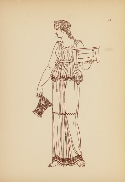 Ancient Greek Female Costume by John Moyr Smith
