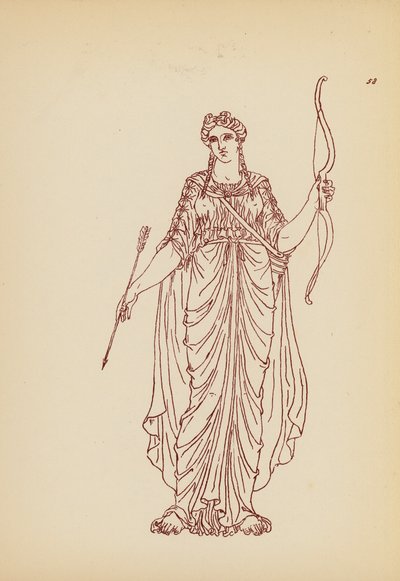 Ancient Greek Female Costume by John Moyr Smith