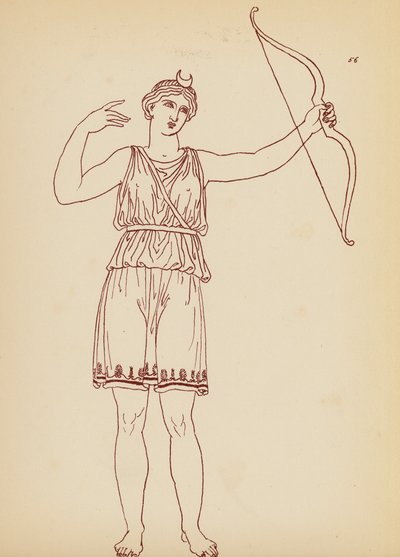 Ancient Greek Female Costume by John Moyr Smith