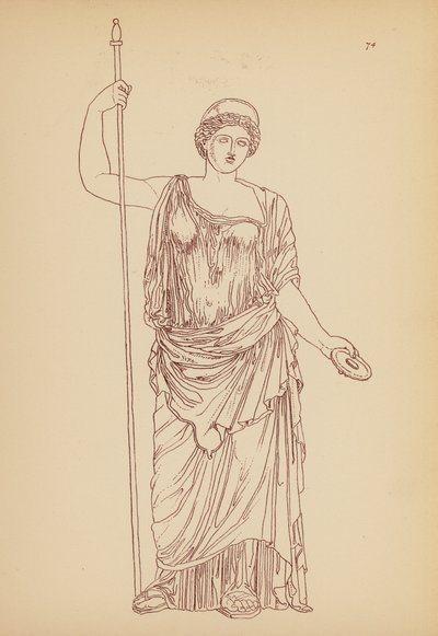 Ancient Greek Female Costume by John Moyr Smith