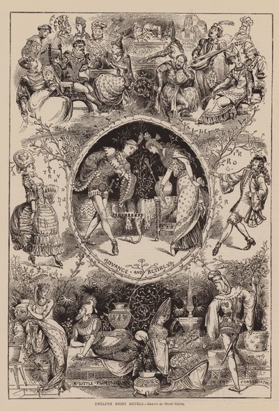 Twelfth Night Revels by John Moyr Smith