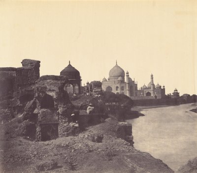 Taj Mahal from the East by John Murray