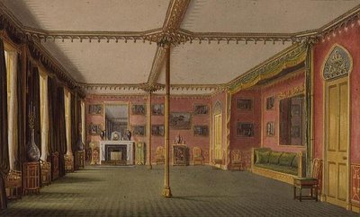 The Red Drawing Room from Views of the Royal Pavilion, Brighton by John Nash by John Nash