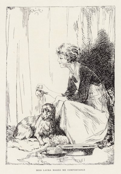 Illustration for Beautiful Joe by Marshall Saunders by John Nicholson