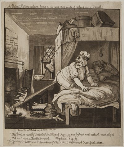 A Patent Extinguisher, Being a Safe & Easy Mode Putting Out a Candle, 1801 by John Nixon