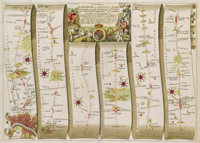 The Road from London to Holy-Head by John Ogilby