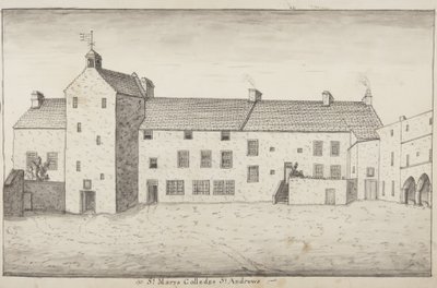 St Andrews Delineated - St Marys College St Andrews by John Oliphant
