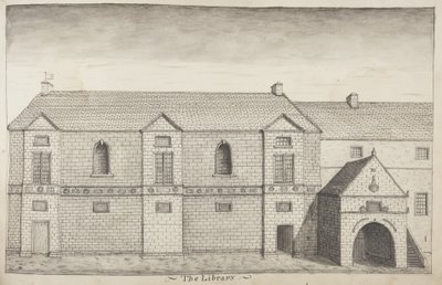 St Andrews Delineated - The Library by John Oliphant