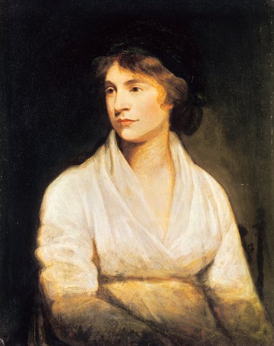 Portrait of Mary Wollstonecraft by John Opie