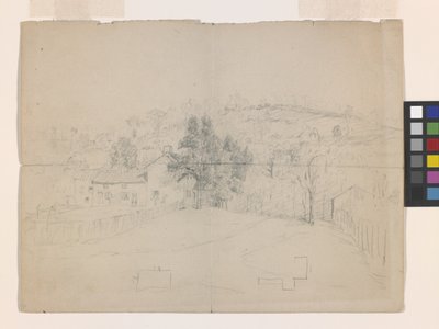 Street In Brookville by John Otis Adams