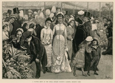 A Flower Show at the Royal Botanic Society