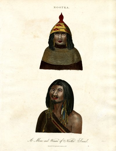 A Man and Woman of Nootka Sound by John Pass
