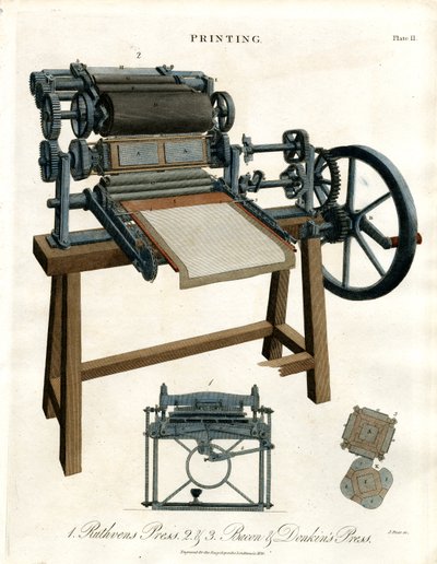 Historical Printing Presses by John Pass