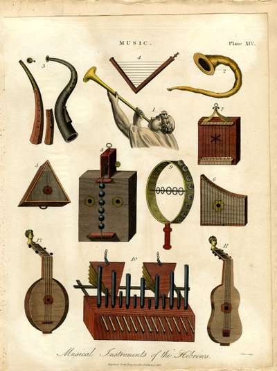 Musical Instruments of the Hebrews by John Pass